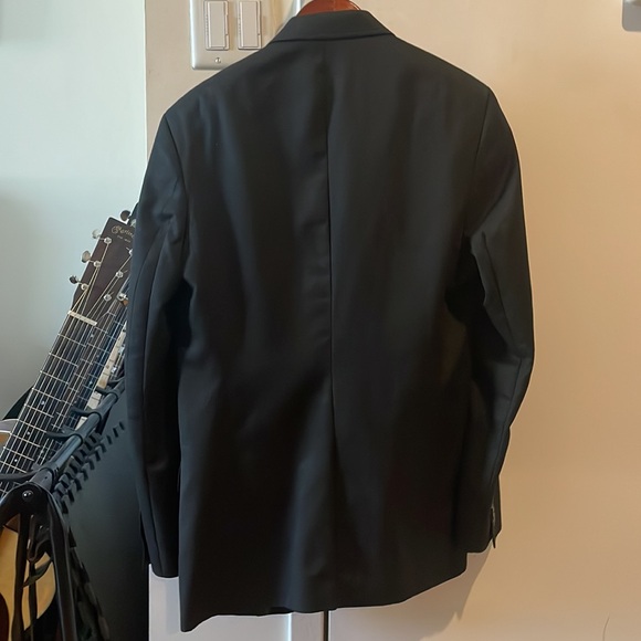 Kenneth Cole Reaction black blazer size 36 slim fit - Picture 5 of 5